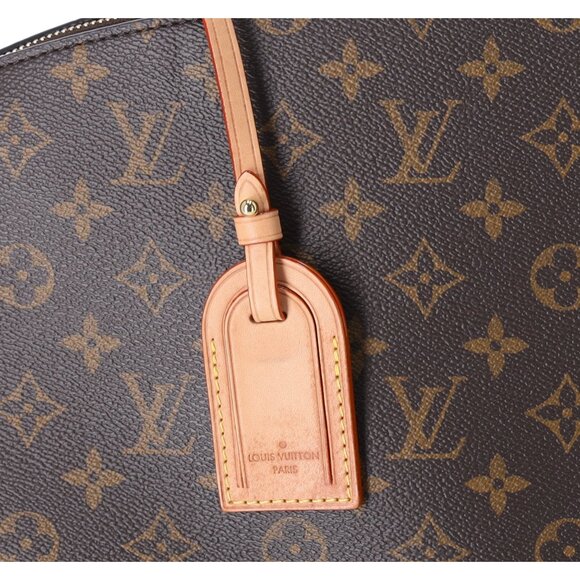 Louis Vuitton Grand Palais MM Monogram Handbag M45898 Brown Canvas - Picture 2 of 9